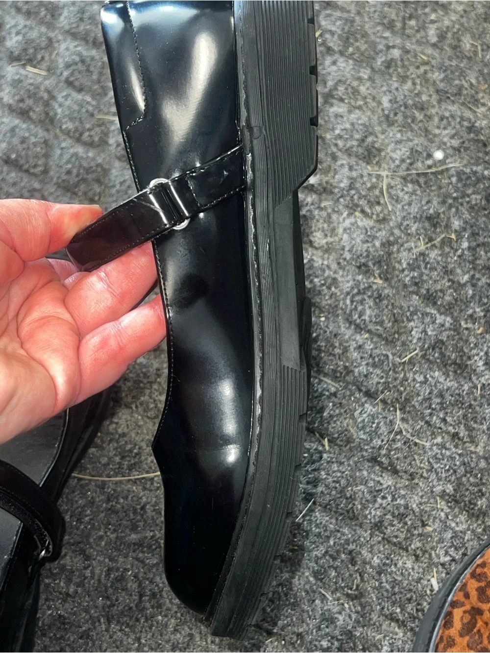 Thereabouts Girls Black Mary Jane Shoes Size 5 – EUC